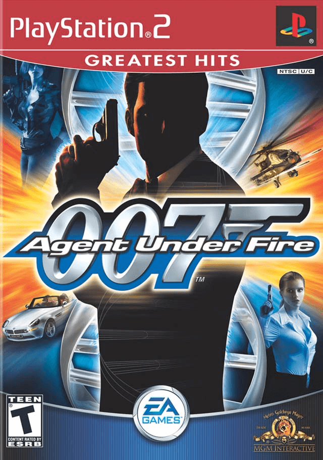 007 Agent Under Fire box art for Playstation 2